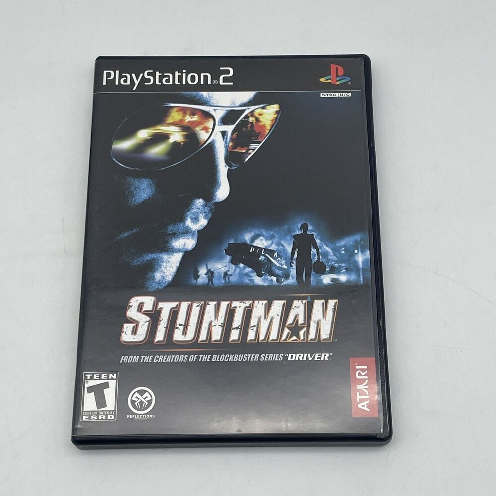 Stuntman (Sony PlayStation 2, 2002) PS2 Complete CIB Black Label TESTED/WORKS!!